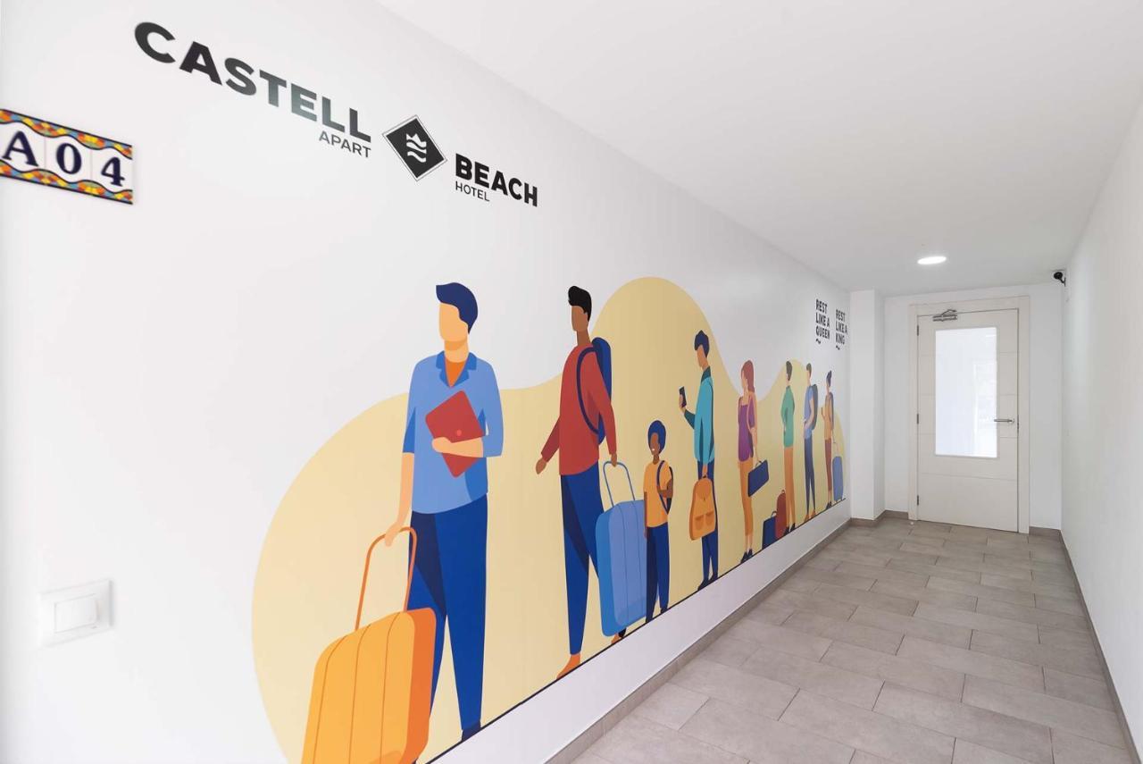 Castell Beach Aparthotel Castelldefels Exterior foto