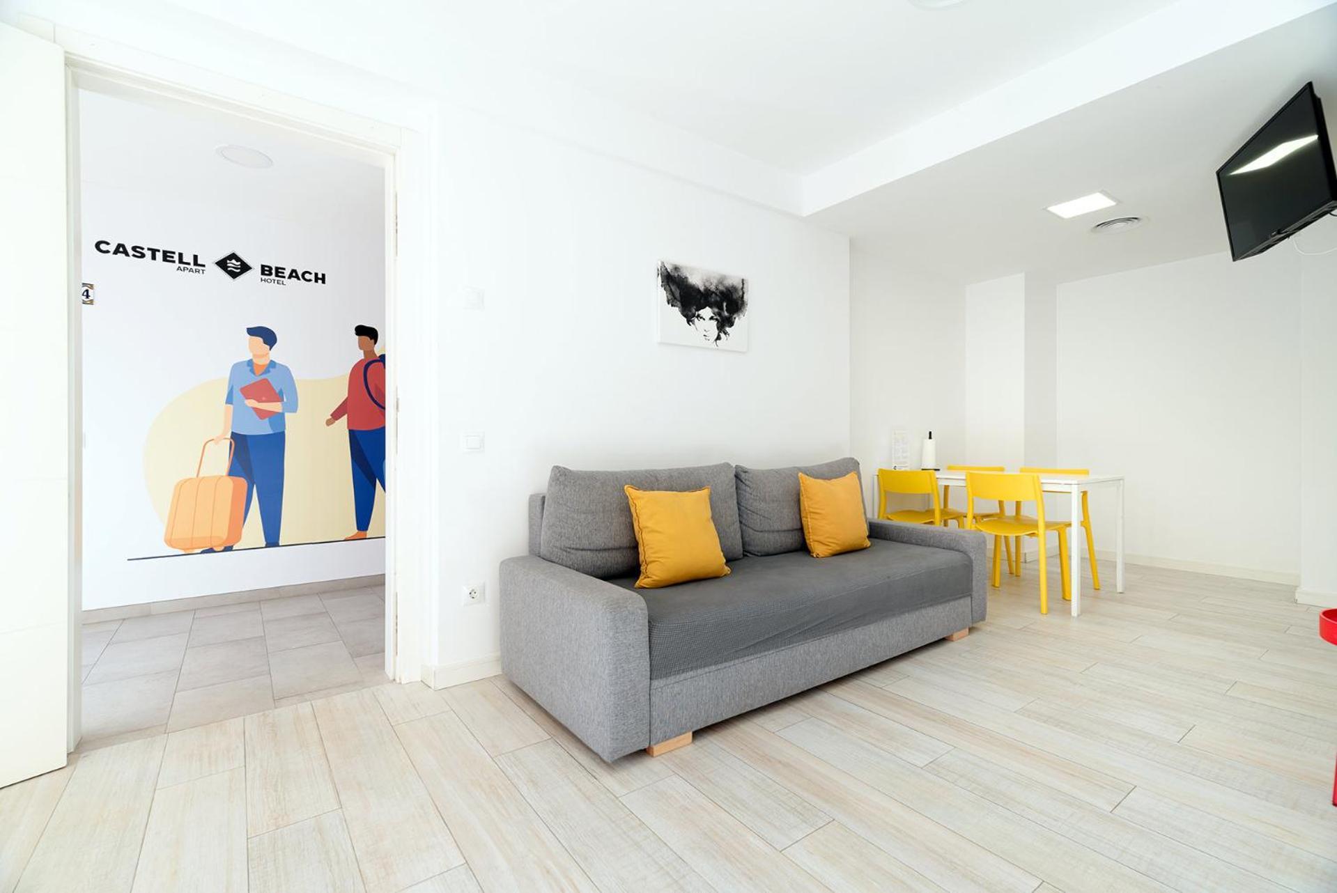 Castell Beach Aparthotel Castelldefels Exterior foto